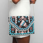 'Aniq' Beaded Clutch