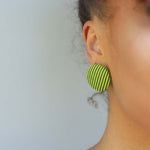 'Chinara' Studs (Stripes) - S, M, L