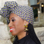 'Lalita' Stud Drops - (Black, Red & Yellow)