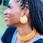 'Fawzaana' Choker - (Copper/Gold)