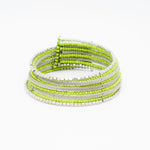 'Fawzaana' Choker - (Lime Green/Silver)