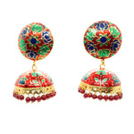 'Lalita' Stud Drops - (Blue, Red & Green)