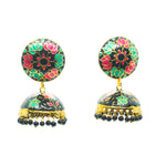 'Lalita' Stud Drops - (Black, Red & Green)