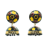 'Lalita' Stud Drops - (Black, Red & Yellow)