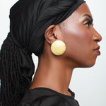'Chinara' Medium Studs - Gold